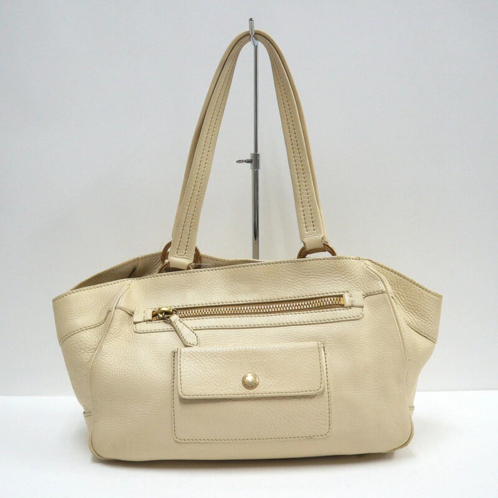 Prada Hobo bag leather Ivory White